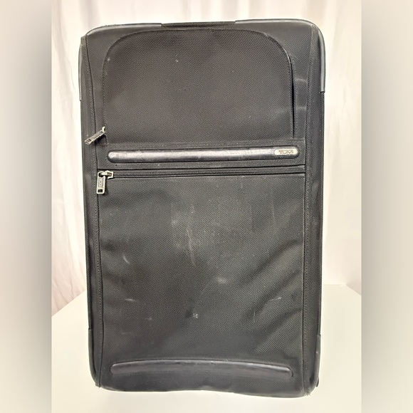 Tumi Black Expandable Wheeled Suitcase - Picture 2 of 9